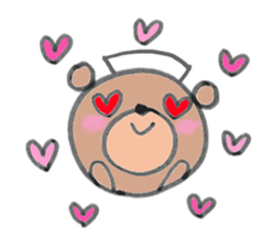 Bear nurse sticker #7826290
