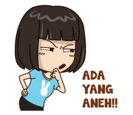 Pacarku Pemarah sticker #7826414