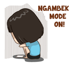 Pacarku Pemarah sticker #7826415