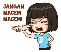 Pacarku Pemarah sticker #7826416