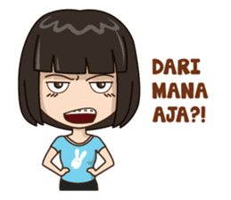 Pacarku Pemarah sticker #7826422