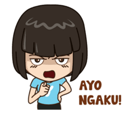 Pacarku Pemarah sticker #7826424