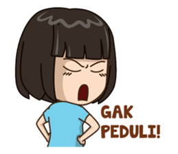 Pacarku Pemarah sticker #7826428