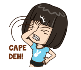 Pacarku Pemarah sticker #7826429