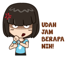 Pacarku Pemarah sticker #7826431