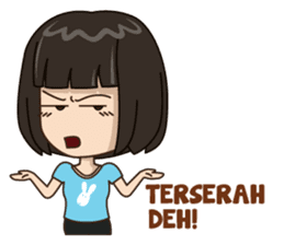 Pacarku Pemarah sticker #7826439