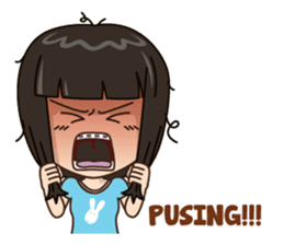 Pacarku Pemarah sticker #7826448