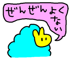 rabbit kawaii world 3 sticker #7826625