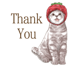 Headgear Cat sticker #7826652