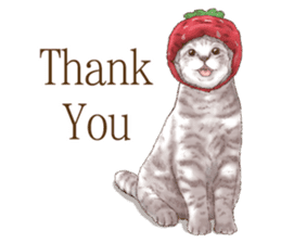 Headgear Cat sticker #7826652