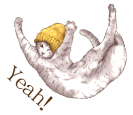 Headgear Cat sticker #7826658