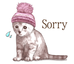 Headgear Cat sticker #7826660