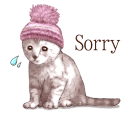 Headgear Cat sticker #7826660