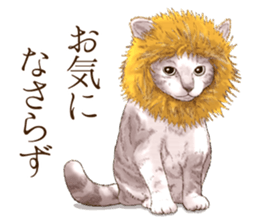 Headgear Cat sticker #7826661