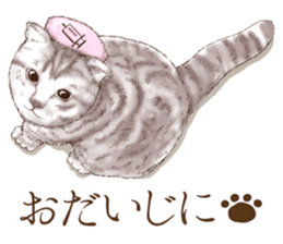 Headgear Cat sticker #7826671