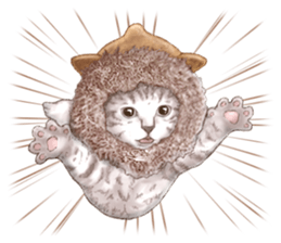 Headgear Cat sticker #7826672