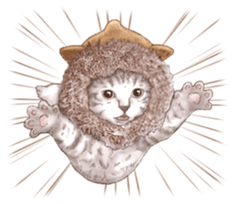 Headgear Cat sticker #7826672