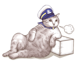 Headgear Cat sticker #7826679