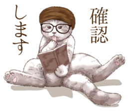 Headgear Cat sticker #7826680