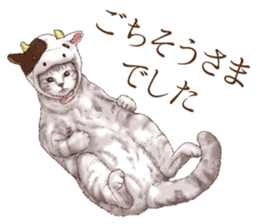 Headgear Cat sticker #7826683