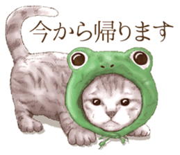 Headgear Cat sticker #7826686