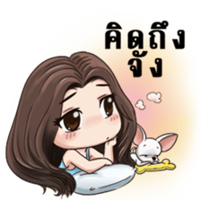 Pretty Girls and lil puppies sticker #7827252