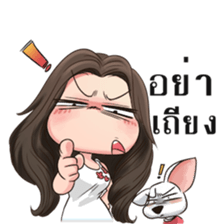 Pretty Girls and lil puppies sticker #7827254