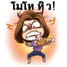 Pretty Girls and lil puppies sticker #7827283