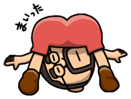 Higemeganekun vol.5 sticker #7827918