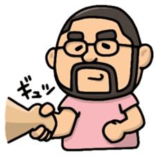 Higemeganekun vol.5 sticker #7827920