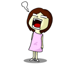 feelings of virgin girl~4~ sticker #7828099