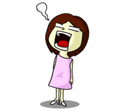 feelings of virgin girl~4~ sticker #7828099