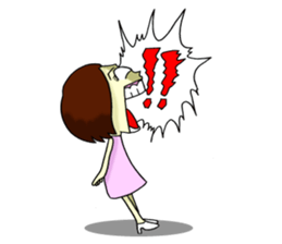 feelings of virgin girl~4~ sticker #7828101