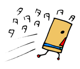 My daughter makes emotion Sticker PART2 sticker #7829890