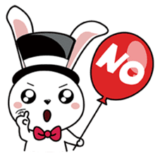 Bobo Bunny's Happy Balloons Life sticker #7829895