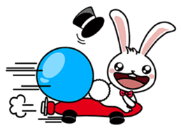 Bobo Bunny's Happy Balloons Life sticker #7829920