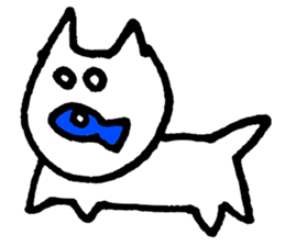 eye-rolling Rabbits n Cats 2 sticker #7829973