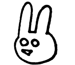 eye-rolling Rabbits n Cats 2 sticker #7829976