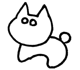 eye-rolling Rabbits n Cats 2 sticker #7829977