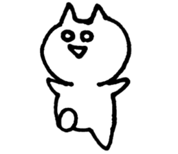 eye-rolling Rabbits n Cats 2 sticker #7829978