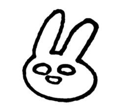 eye-rolling Rabbits n Cats 2 sticker #7829979