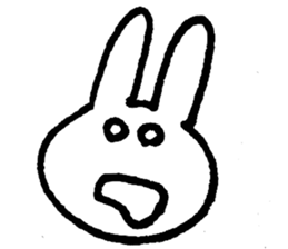 eye-rolling Rabbits n Cats 2 sticker #7829991