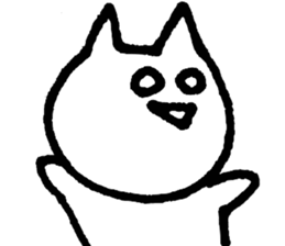 eye-rolling Rabbits n Cats 2 sticker #7829995