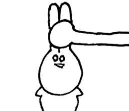 eye-rolling Rabbits n Cats 2 sticker #7829998