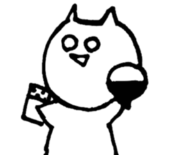 eye-rolling Rabbits n Cats 2 sticker #7830003