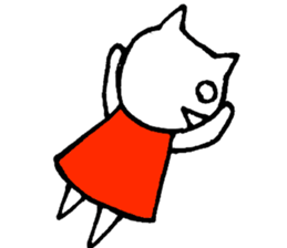 eye-rolling Rabbits n Cats 2 sticker #7830006