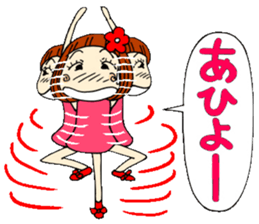 Castor bean-chan 10 sticker #7830022