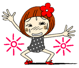 Castor bean-chan 10 sticker #7830047