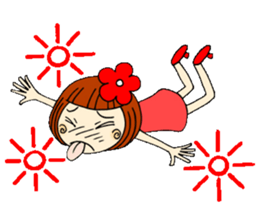 Castor bean-chan 10 sticker #7830048