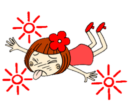 Castor bean-chan 10 sticker #7830048